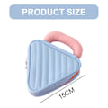 Miniatyrbillede 2 af 5: Smukke Makeup Tasker Til Kvinder Makeup Taske Organizer Stor Fløjl Polyester Og Imitation Nylon blue