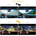 Miniatyrbild 4 av 4: Clip On Solglasögon 2 Pack, Polariserad Lins Passar Över Receptglasögon, Flip Up Style 1