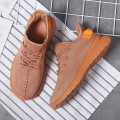 Miniatyrbillede 3 af 5: Kvinders Løbesko Letvægts Åndbare Vandresko Atletiske Mode Sneakers 1075 Brown EU 41