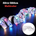 Miniatyrbild 4 av 5: Glittrande bandljus, 5 m 50 LED-julgransljus, LED-julgransband, julgransljus
