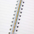 Miniatyrbild 3 av 5: A5 Spiral Notebook 2 Tums Dagbok Anteckningsblock Separator Linjerad Spiral Notebook För Kontor Skola ( A5 Blå )