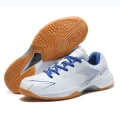 Miniatyrbilde 5 av 5: Lett Sneakers For Menn Og Kvinner - Mote-sko For Innendørsbane, Egnet For Badminton 3Dx86 WhiteBlue EU 43