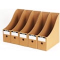 Miniatyrbillede 1 af 5: 5-lags A4 Papir Opbevaringsboks Dokumentholder Magasinholder Organizer Skuffe Til Kontor Hjem DIY Container
