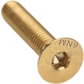 Pikkukuva 5 / 5: Pyörän ohjaustangon pultti, M6 x 30 mm kypärän pultti, universaali pyörän ohjaustangon pultti kiinnityspultti, titaaniseos kypärän pultti pyörälle