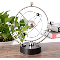 Miniatyrbilde 2 av 5: Aoopoo Globe Orbit Spinner - Kinetisk Orbital Roterende Fysikk Vitenskap Leketøy Gadget Ideell For Alle Kontorer Hjem Soverom Dekor Desktop Globe