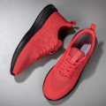 Miniatyrbillede 3 af 5: Løbesko til mænd Letvægt Åndbare Vandresko Atletiske Mode Sneakers 3Dsf022 Red EU 40