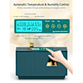 Miniatyrbild 3 av 5: 10-ägg inkubator helt automatisk, inkubatormaskin helt automatisk, kycklinginkubator med automatiskt rotationssystem och temperatur