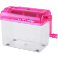 Miniatyrbillede 1 af 5: Manuel Makulator, A6 Bærbar Mini Manuel Papir Makulator Egnet Til Kontor Hjem Skole (pink) Pink