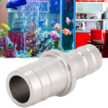 Miniatyrbilde 5 av 5: Akvarieslangeadapter i rustfritt stål, fisketank vannslangeadapter konverter, slangekobling (12 til 16 mm)