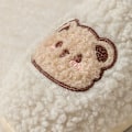 Miniatyrbillede 4 af 8: Bear Design Hjemmesko Bløde Plys Hyggelige Hjemmesko Skridsikre Slip-on Sko Indendørs Til Mænd Vintersko Pink EU38 39