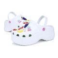 Miniatyrbild 3 av 5: Damtofflor Strandtofflor Mode Sandaler Utomhus Inomhus Halkfria Skor 033 White EU 42