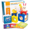 Miniatyrbild 1 av 5: Baby Träpussel Boxar Kanin Magisk Box Leksaker