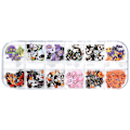 Miniatyrbild 1 av 5: Halloween Sequin för kvinnors nageldekoration Halloween nageldesignhantverk style 2