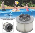 Miniatyrbillede 4 af 5: 3 Spa Filterpatroner Til Mspa, Udskiftningsfilterpatroner til Swimmingpoolfilter (11*8,5 cm)