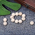 Pikkukuva 4 / 5: 200 kpl 18~20x17~18mm Värillisiä Pyöreitä Puuhelmiä Korujen Valmistukseen DIY Askarteluun Koristeluun