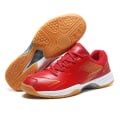 Miniatyrbilde 3 av 5: Lett Sneakers For Menn Og Kvinner - Mote-sko For Innendørsbane, Egnet For Badminton 3Dx86 Red EU 47