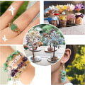 Miniatyrbild 3 av 8: Kristall smyckestillverkningssats ädelsten kristallpärlor för halsband armband örhänge ringtillverkning DIY smyckeshantverk