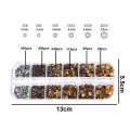 Miniatyrbilde 2 av 5: Flate baksiden Rhinestones Krystall Flatback Gems Runde Krystall Rhinestones For Håndverk