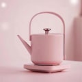 Miniatyrbild 5 av 5: 304 Rostfritt Stål Retro Elektrisk Vattenkokare Med Lång Pip Vattenkokare Hand Flush Pot Liten Tekanna Pink