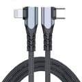 Miniatyrbilde 1 av 4: 20W USB-C/Type-C til 8-pinners datakabel, lengde: 2m
