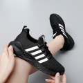 Miniatyrbillede 3 af 5: Damesko Flyknit Sneakers Udendørs Sportssko n727 Black EU 37