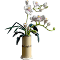 Miniatyrbild 1 av 5: Blombukett Byggsats Orkidé Bonsai Kreativt Byggprojekt För Vuxna, Byggklossats Pedagogiska Stem-leksaker