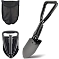 Miniatyrbilde 1 av 5: 58.5cm Multifunksjonell Spade, stor sammenleggbar, camping spade, svart