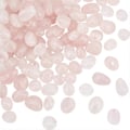 Miniatyrbilde 1 av 5: 80~120 stk./2 strenger naturlige rosenkvartsperler edelsten ovale løse perler krystall energi stein naturlig stein krystallperler med 1 mm hull for halskjeder B