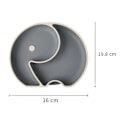 Miniatyrbild 2 av 5: Baby & Toddler Silikonplatta Babyrätter - Diskmaskinssäker - Baby Led Weaning Tillbehör Redskap navy blue