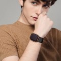 Miniatyrbilde 3 av 5: 4-pakning Nylon Stretch-stropper for Apple Watch 38mm 40mm 41mm, Justerbare Flettede Elastiske Sportsarmbånd for Kvinner og Menn for iWatch Series 7/6/5/4/3