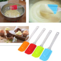 Miniatyrbilde 3 av 3: Deigskrape Silikon, 4 Silikonskraper, Deigskrapesett med Plasthåndtak, Varmebestandig, Non-stick, BPA-fri Baketilbehør, Brukes Til C