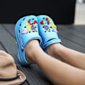 Miniatyrbild 4 av 5: Damtofflor Strandtofflor Mode Sandaler Utomhus Inomhus halkfria skor 033 Blue EU 41