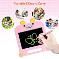 Pikkukuva 4 / 5: Pyyhittävä Uudelleenkäytettävä LCD-tabletti Joululahja H pink style2