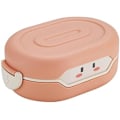 Miniatyrbild 1 av 5: Kawaii Bentolåda vuxen lunchlåda, Kawaii robot lunchlåda håller värmen för pojkar flickor, söt läckagesäker portionsbehållare rosa