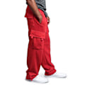 Pikkukuva 3 / 5: Miesten Muoti Urheiluhousut Kiristysnyörillä Plus Koko S-4xl Red XL