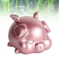 Miniatyrbild 3 av 3: Kreativ spargris sparbössa förmögenhet grisformad tecknad film pengar hållare sparpot sparbössa för födelsedagspresent nyårsgåva salong display (rosa L Pink Size 1