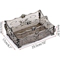 Miniatyrbillede 5 af 5: 3 rum Akryl Makeup Organizer til kommode og badeværelse