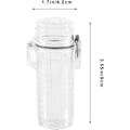 Miniatyrbilde 2 av 5: Lett beskyttelse, gjenbrukbar lighter, beskyttelsesetui for lette beholdere, lighter, husholder, lighter, hylster, plastkappe, vanntett