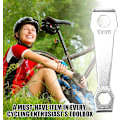 Miniatyrbild 5 av 5: Cykling Crankset Nut Wrench - Crankset Bolt Fixed Wrench | Fixeringsnyckel För Kedjekransmutter