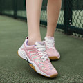 Miniatyrbild 5 av 5: Dam Lätta Sneakers Mode Inomhusplansskor Lämpliga För Badminton 3Dw66 Pink EU 41