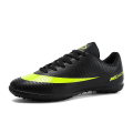 Miniatyrbillede 1 af 5: Herre Fodboldsko Voksen Høj Ankel Fodboldstøvler Græstræning Sportsfodtøj Sneakers 3Ba888 Black 37