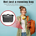 Pikkukuva 3 / 5: Vyölaukku miehille ja naisille, crossbody vyötärölaukku, vyölaukku grey