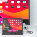 Miniatyrbilde 2 av 5: Usb C Hub Type C til Hdmi Adapter 3.5mm Audio Pd Ladekonverter 4k