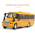 Miniatyrbild 2 av 5: Ritoeasysports 1:32 Modell Skolbuss Gjutning Legering Öppningsbar Dörr Leksaksbil Med Ljus Ljud För Pojke Flicka Handgjorda Leksaker