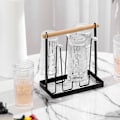 Miniatyrbild 5 av 5: Ställ Mugs Förvaringsställ, Kopp Torkställ Ställ, Flask Torkställ, Glas Koppar Ställ Hållare, Hylla Flask Hängande Avlopp, För Glas, Muggar Organisatör