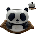 Pikkukuva 1 / 5: Eläinruukku, söpö kukkaruukku, Sarjakuva Panda Hartsi Mehikasvi Ruukku Keinuva