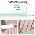 Miniatyrbild 2 av 5: 10 st Nail Buffer Block och Shine Kit för naturliga naglar, nagelfil nagelslipningsbufferblock