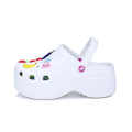 Miniatyrbild 1 av 5: Damtofflor Strandtofflor Mode Sandaler Utomhus Inomhus halkfria skor 033 White EU 41