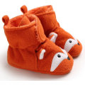 Miniatyrbilde 2 av 4: Baby Unisex-baby Koselige Fleece Tøfler Fox Brown 13cm