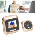 Miniatyrbild 4 av 5: Digital dörröga med 2,4-tums TFT LCD, intelligent dörröga rörelsedetektering infraröd nattvision 135 visning dörrklocka intercom